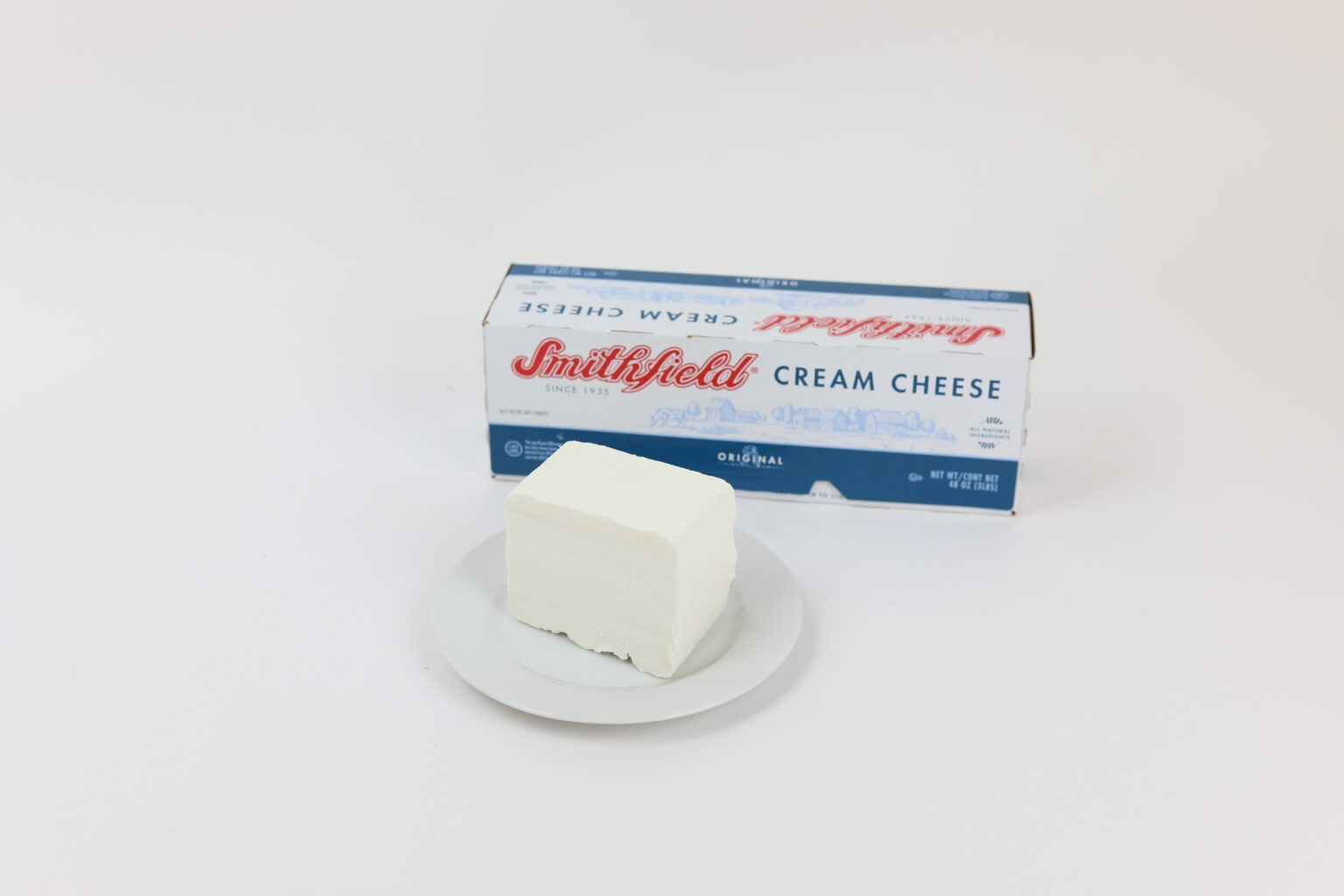 Smithfield Plain Cream Cheese Block — FoodService